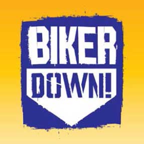 Biker Down! The Biker Down logo