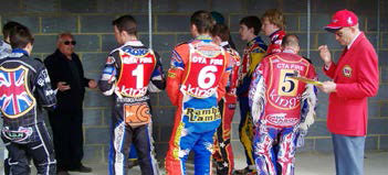  A group of riders