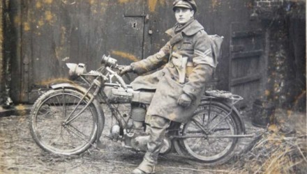 Frank Powell WW1 uniform with MC